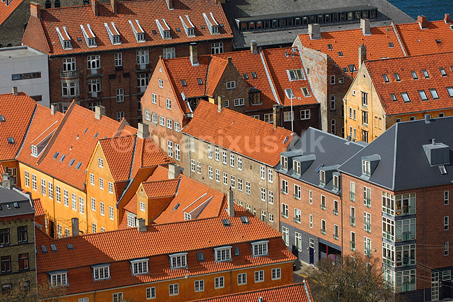 Huse p� Christianshavn i K�benhavn; ; K�benhavn; Danmark; Europa; ; 