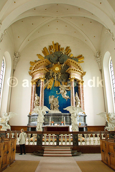 Altertavlen i Vor Frelser Kirke i K�benhavn; ; K�benhavn; Danmark; Europa; ; religion kristendom