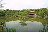 Kinkaku-ji. Den forgyldte pagode ved Kinkaku-ji  Kinkaku-ji / Kyoto Japan Asien  templer