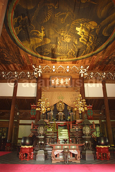Nanzen-ji. Drage malet p� loftet i Nanzen-ji templet i Kyoto; ; Nanzen-ji / Kyoto; Japan; Asien; ; templer buddisme buddhism buddistisk