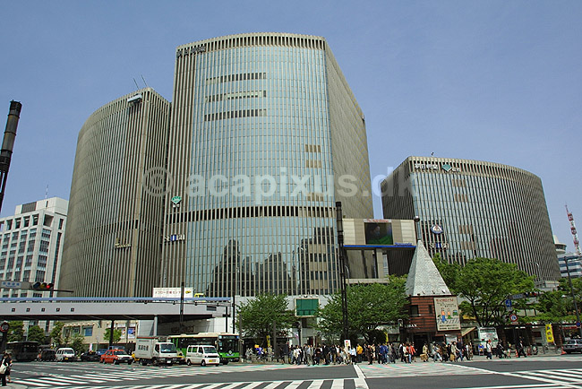 Ginza i Tokyo. Skyskrabere i Ginza distriktet i Tokyo; ; Ginza / Tokyo; Japan; Asien; ; downtown bybilleder