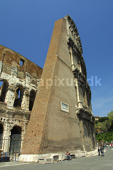 Colosseum. Colosseum i Rom; ; Rom; Italien; Europa; ; romerriget, gladiatorkampe, turistsev�rdigheder, teatre, Colosseo, Coloseum