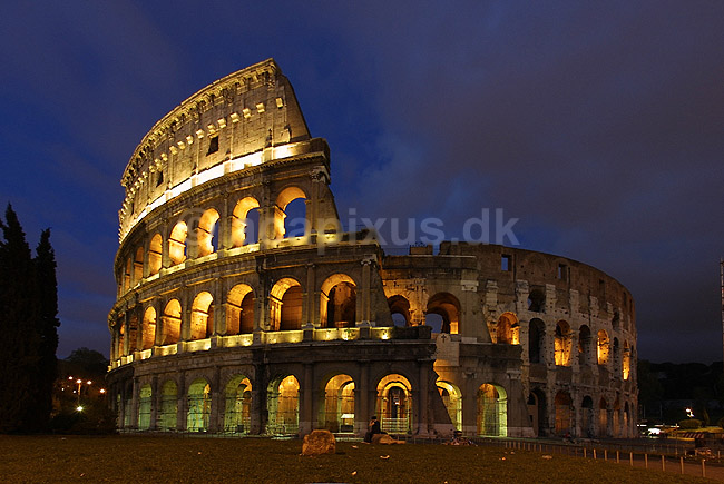 Colosseum. Colosseum i Rom; ; Rom; Italien; Europa; ; romerriget, gladiatorkampe, turistsev�rdigheder, teatre, Colosseo, Coloseum