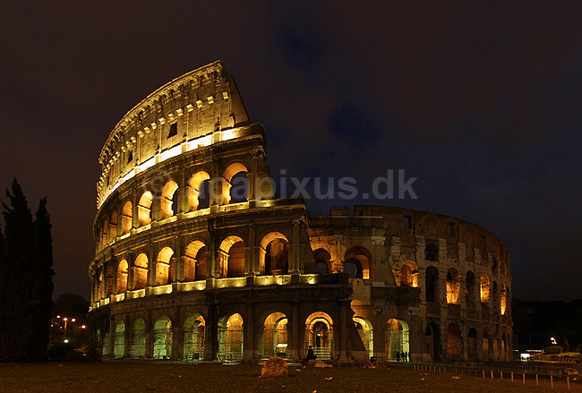 Colosseum. Colosseum i Rom; ; Rom; Italien; Europa; ; romerriget, gladiatorkampe, turistsev�rdigheder, teatre, Colosseo, Coloseum